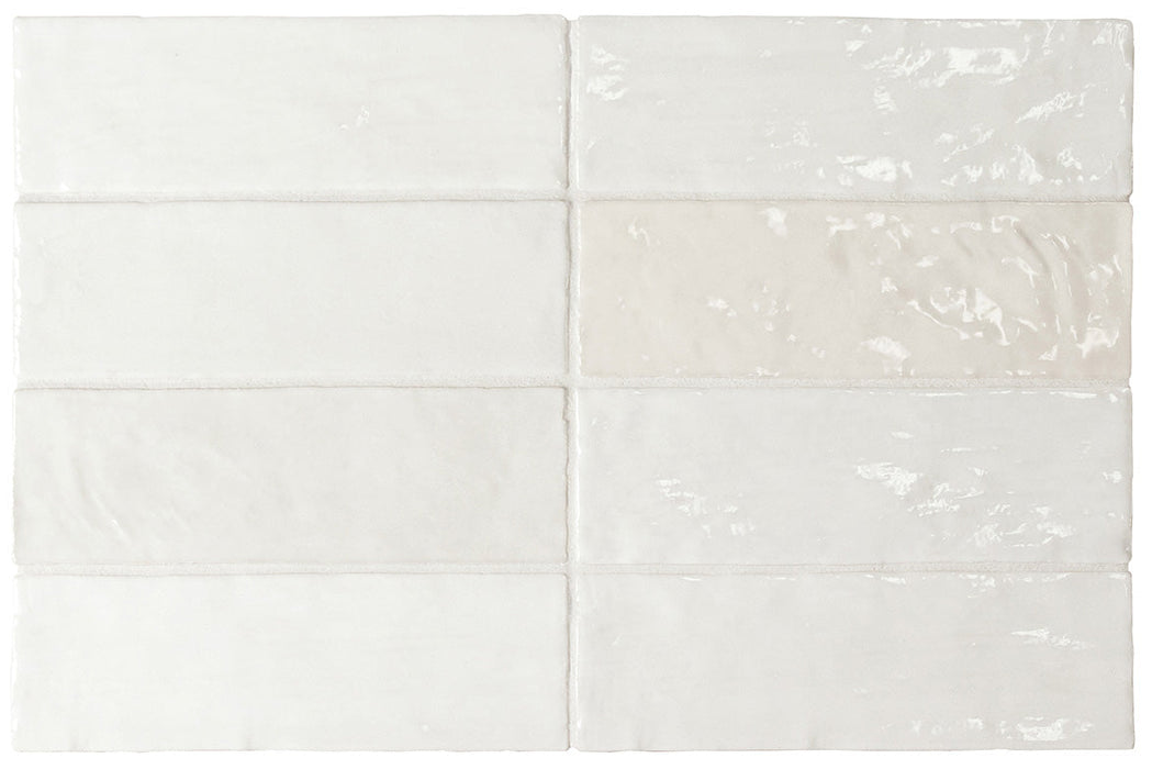 La Riviera Blanc Gloss Wall Tile 65x200mm (0.50m2 box)