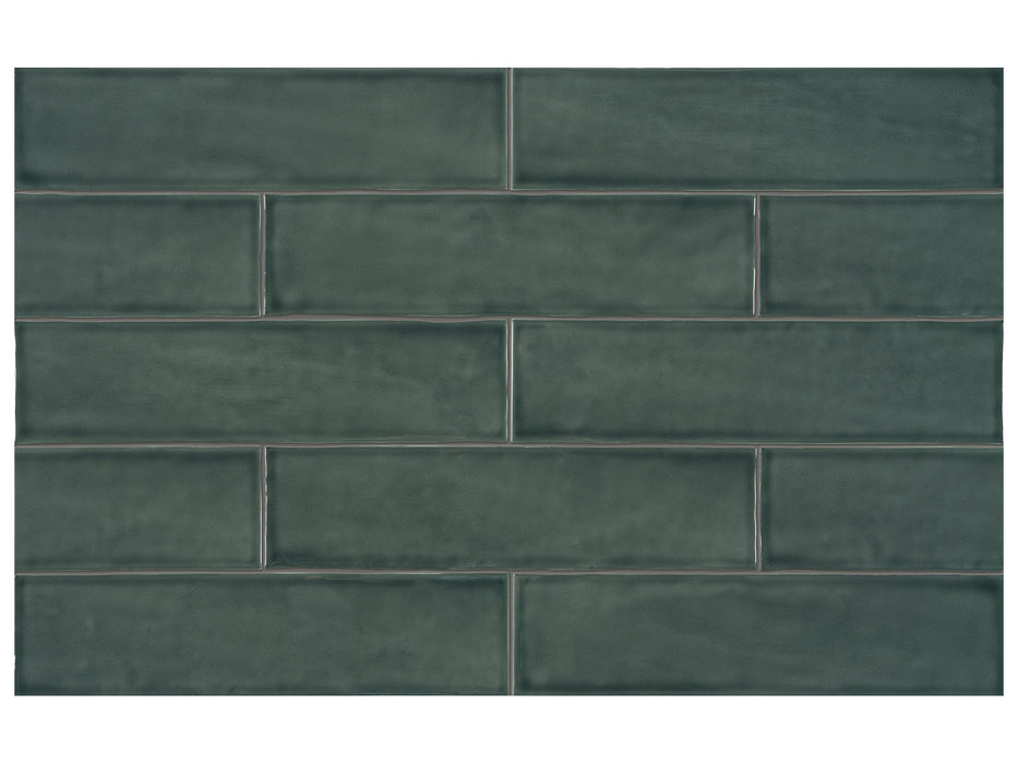 Teramoda Emerald 75x300mm Glossy Wall Tile (0.99m2 box)