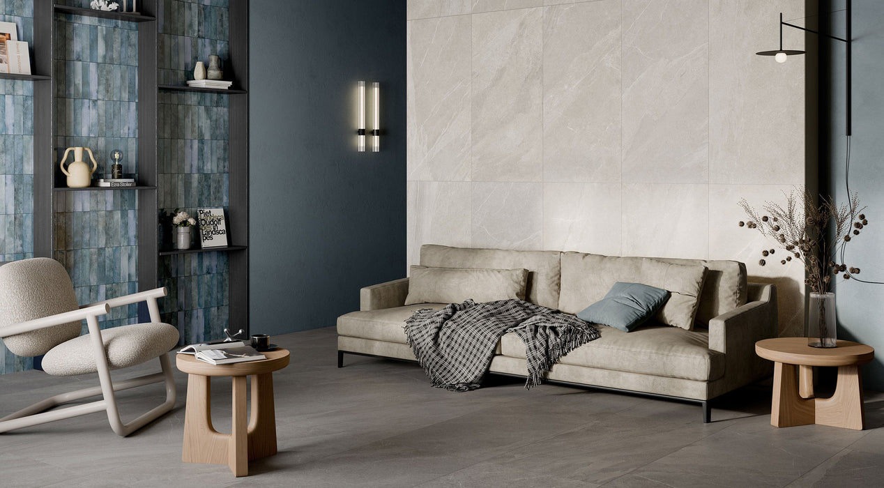 Angers Olive 600x1200mm Grip Floor Tile (1.44m2 per box)