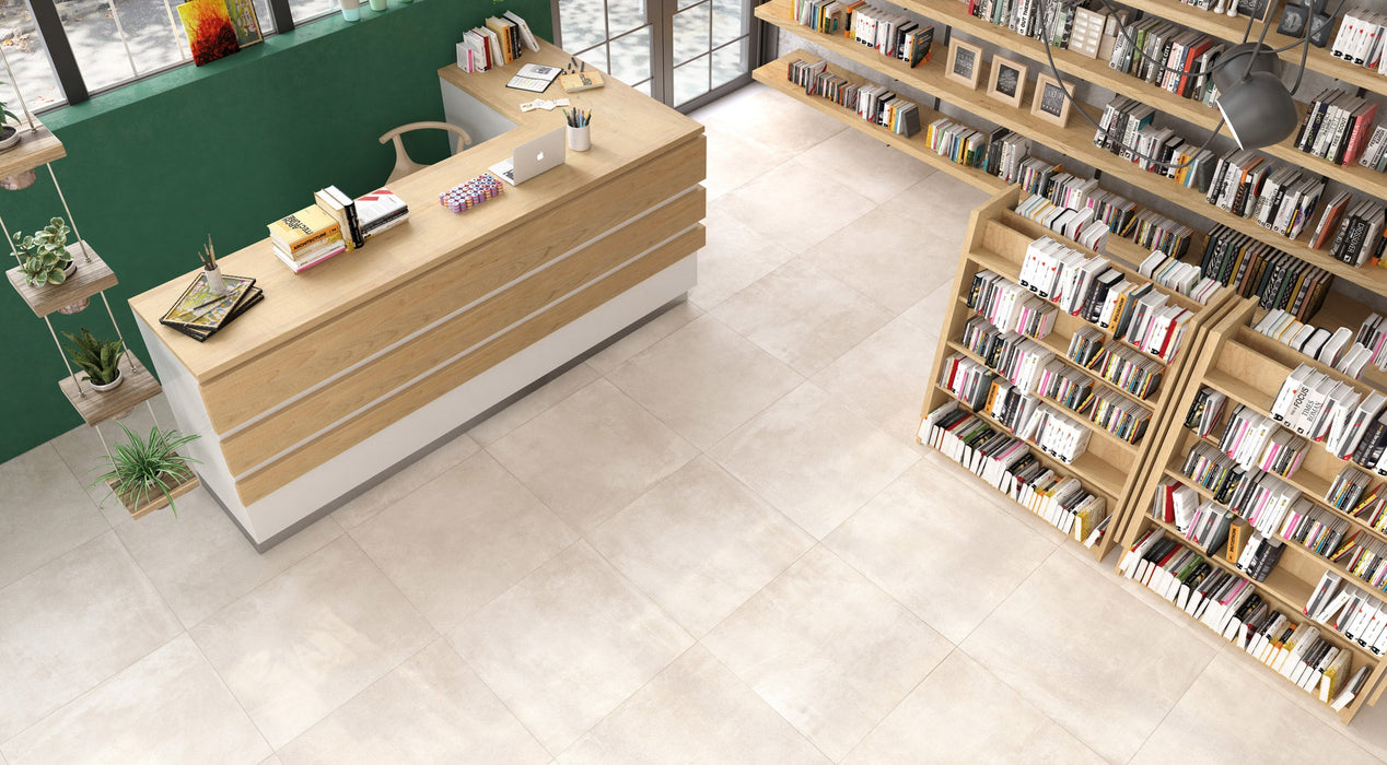 Volcano Beige 600x1200mm Matte Floor/Wall Tile (1.44m2 per box)