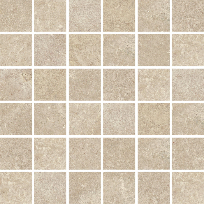 Chianca Cursi Beige 300x300mm Mosaic Tile (0.54m2 per box) 50x50mm chip