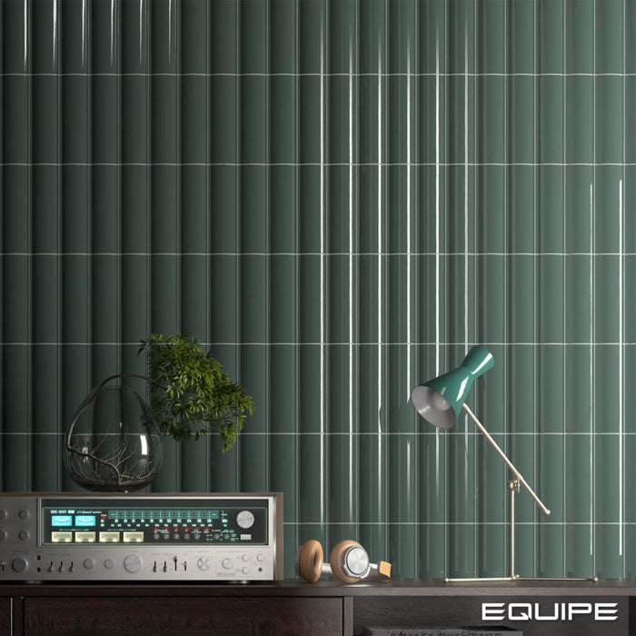 Vibe Out Newport Green Gloss 65x200mm Wall Tile (0.50m2 box)