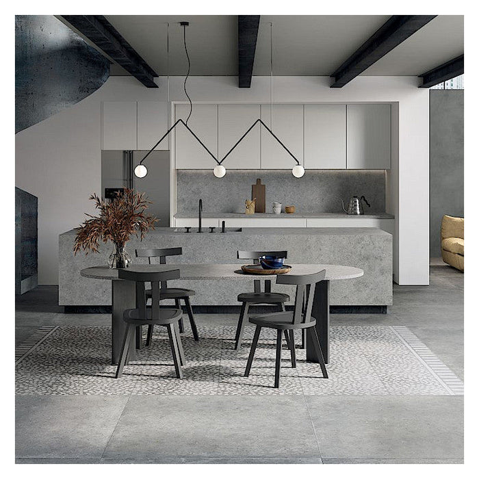 Poetry Stone Pirenei Grey Matt 600x1200mm Floor Tile (1.44m2 per box)