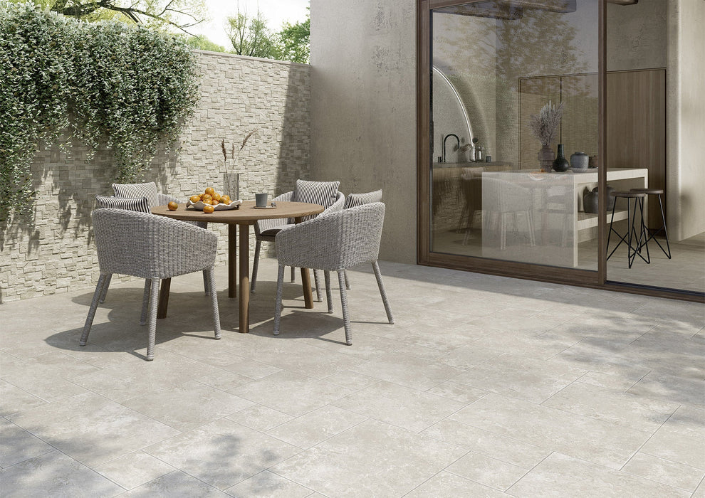 Chianca Ostuni Bianco 406x406mm Matt Floor/Wall Tile (0.99m2 per box)