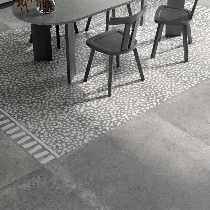 Poetry Stone Pirenei Grey 600x600mm Matt Floor Tile (1.08m2 box)