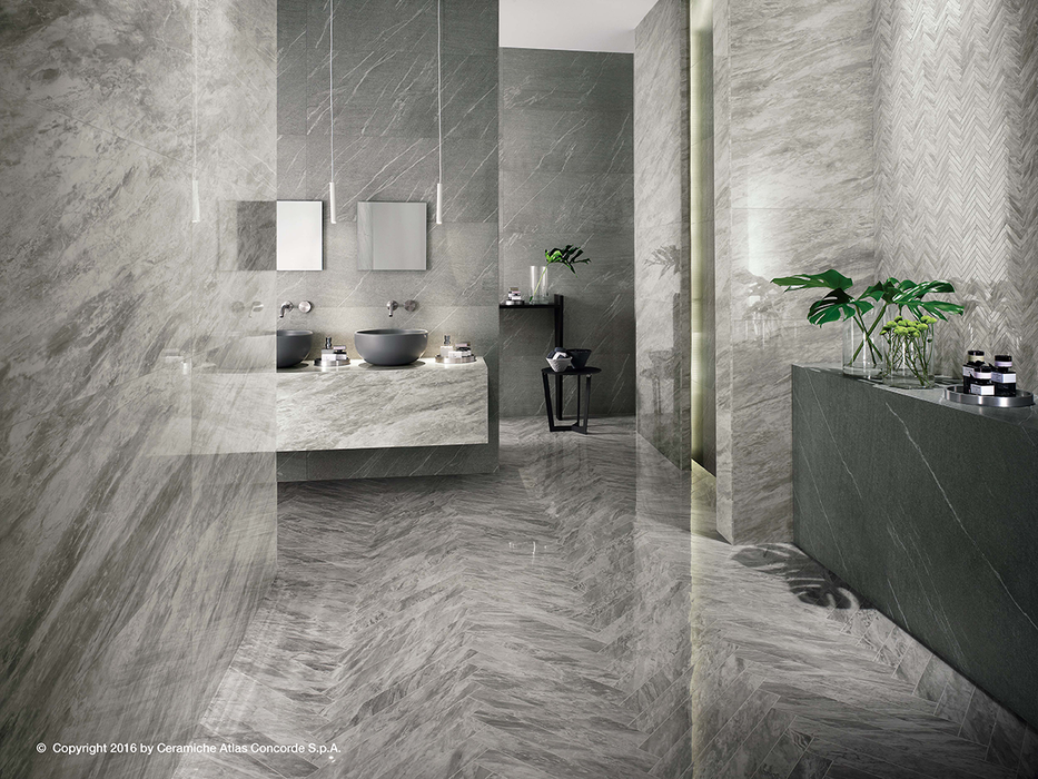 Marvel Stone Bardiglio Grey 300x600mm Matte Finish Floor Tile (1.26m2 box)