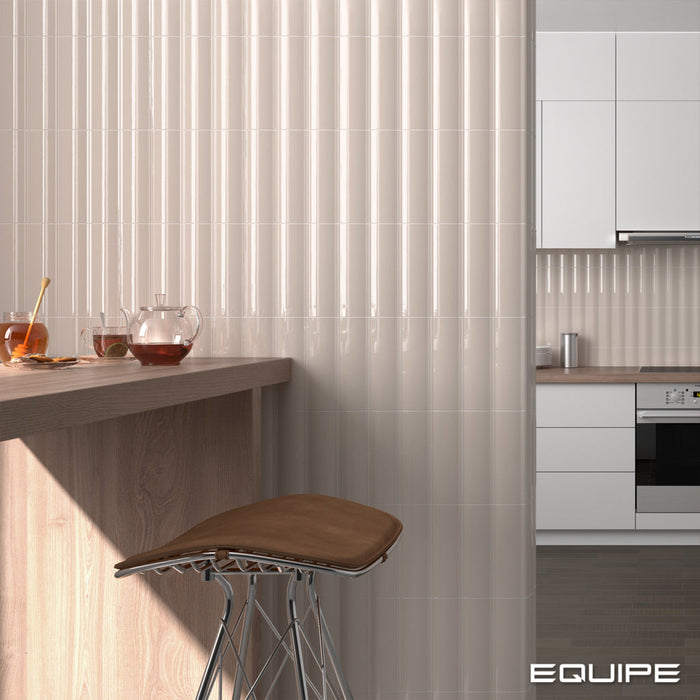 Vibe In Taupe Gloss 65x200mm Wall Tile (.42m2 box)